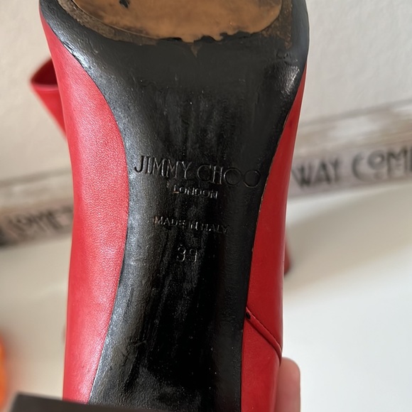 JIMMY CHOO RED BOOTS! - Picture 11 of 16